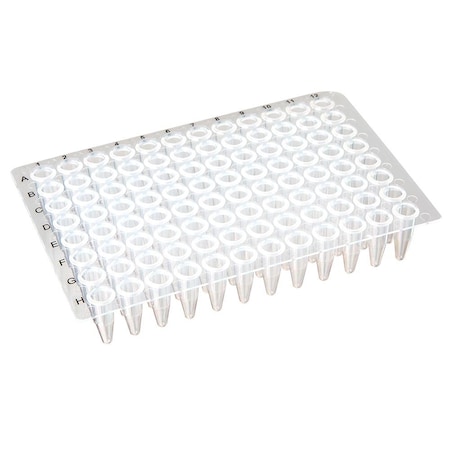 Globe Scientific 96-well PCR plate, 0.2mL, PP natural PK PCR-NS-02